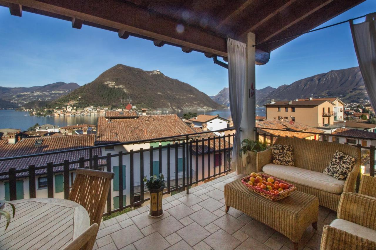 Romantic Lake View House Sulzano Exterior foto